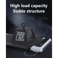 thumbnail image 3 of Walking Pad with Incline, 2.5HP Under Desk Treadmill for Home & Office, 2-in-1 Compact Walking & Jogging Machine with Remote Control & LED Display, 3 of 7