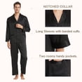 thumbnail image 1 of Dnzceghtig Pyjama pour Homme en Coton à Boutons, 1 of 6
