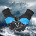 thumbnail image 4 of HEEKALEE Winter Touchscreen Cycling Gloves with Anti-Lost Buckle, Waterproof & Non-Slip Design, Red/Blue/Green Options, One Size Fits All, 4 of 6
