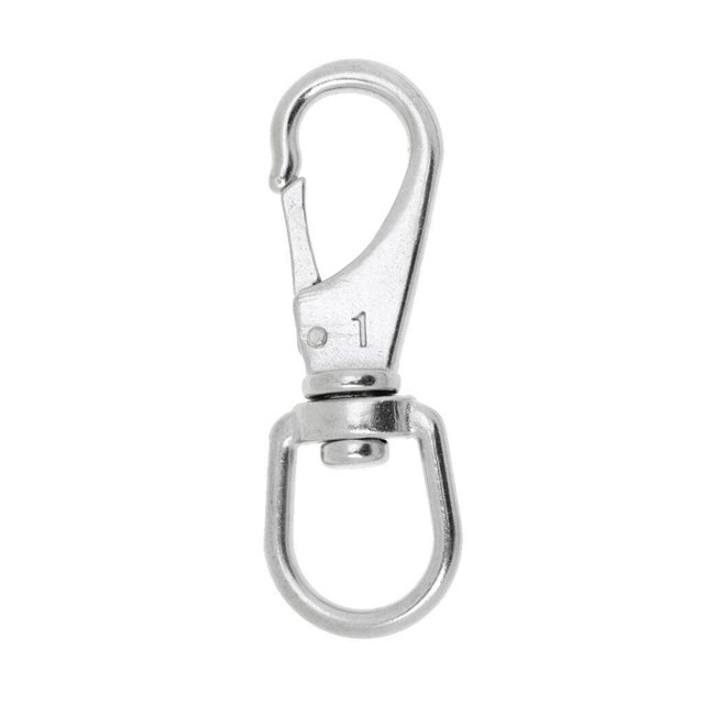 ziyahi Il Pivotant en Acier Inoxydable 304 pour Bateau Marin, Ressort Rapide, Crochet à Pression 1 85mm