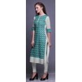 thumbnail image 3 of Bimba Tunique Droite pour Femmes Kurta Imprimée Tunique d'Été, 3 of 6