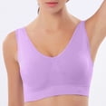 thumbnail image 1 of UPPADA Clearance Bras for Women Plus Size Front Button Bras for Women Sports Bras Full Coverage Soft Sleep Wirefree Bras Push Up Bra Seamless Comfort Supportive Bras Plus Size Everyday Bra, 1 of 3
