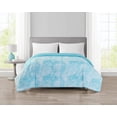 thumbnail image 1 of Mainstays Calista Blue Geo Comforter Double/Queen, 1 of 4
