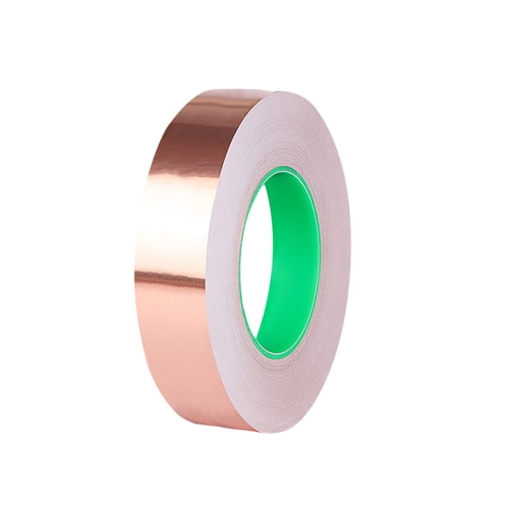 HOZADOIE Copper Strip Tape Office Supplies Double Sided Self-Adhesive Copper Foil Tape for Shielding Conductive and Double Conductive Copper Foil Tape