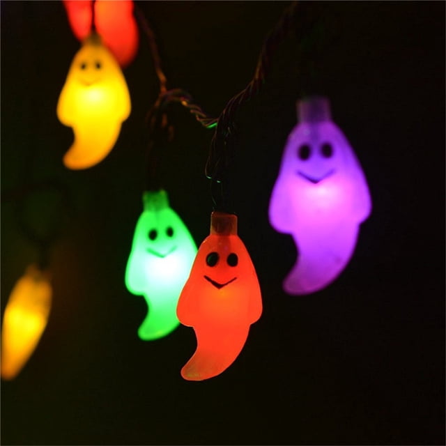 ABPWLY Halloween LED Battery Light String Lantern Party Decor Props Clearance Christmas Canada Days Fall Decorations for Home Home Decor Living Room