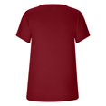 thumbnail image 4 of Timegard Tops for Women Summer Crew Neck Short Sleeve Solid Color Blouse Casual Tops Basic Tee Shirts, 4 of 6