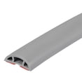 thumbnail image 1 of Uxcell 10ft Floor Cord Cover Cable Protector 0.4" W x 0.24" H Cable Management Grey, 1 of 6