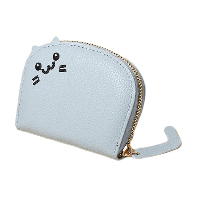 Wallet Women Small Personalized Small Wallet Women's Zipper Card Organized Mini Small Wallet Small and Exquisite Lovely Shape Suitable for Children Women Wallets for Women Cute