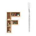 thumbnail image 2 of 26 Letter Acrylic Keychain Pendant for Books, 2 of 5