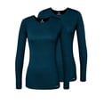 thumbnail image 1 of Adar sous-Couches pour Femmes, Lot de 2 - T-Shirt de sous-Couche à Manches Longues Confortable, 1 of 7