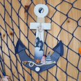 thumbnail image 2 of Wooden Anchor Decoration, Boat Anchor, Mediterranean Style Decorative Anchor, 2 of 4