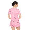 thumbnail image 3 of No Boundaries Women's Sleep Short 2-Piece Set, 3 of 6