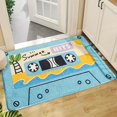 thumbnail image 2 of Spring Doormat Decorative Indoor Front Door Floor Mat Entry Rug Outdoor Boot Scraper Non Slip Backing for Home Entrance Indoor/Outdoor, Pets & Dogs, Outside Back Patio Floor Entry, 2 of 5