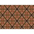 thumbnail image 1 of Ahgly Company Machine Washable Indoor Rectangle Transitional Bronze Brown Area Rugs, 2' x 3', 1 of 7