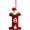 I, variant on LFKERWMG My Items Initial Letter A To Z Acrylic Hanging Personalised Diy Craft Baubles for Xmas Fillers Santa Snowman Themed