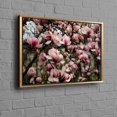 thumbnail image 1 of Handcrafted Pink Magnolia Flower Wall Art Print On 3D Canvas For A Perfect Gift For Home Decor Lovers, 1 of 1