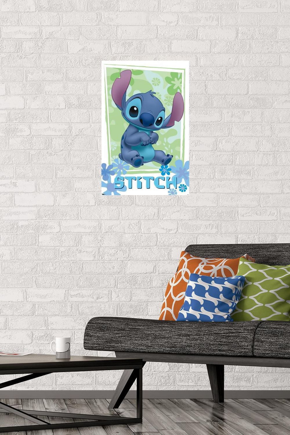 Disney Lilo and Stitch - Flowers Wall Poster