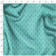 thumbnail image 4 of Soimoi Green Cotton Jersey Fabric Shells Ocean Fabric Prints By Yard 58 Inch Wide, 4 of 6
