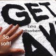 thumbnail image 3 of Evovee White Bath Mat, Get Naked Fun Bathroom Rugs, Non-Slip Washable, 20x31.5 inches, 3 of 7