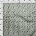 thumbnail image 3 of oneOone Tissu Polyester Spandex Vert Texture Tissu pour Robe Tissu Imprimé au Mètre 56 Pouces de Large, 3 of 4