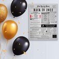 thumbnail image 3 of The Party Post 2nd Birthday Party Decorations Poster Born in 2022, 3 of 4
