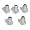 thumbnail image 2 of Air Compressors Elbow, Portable Hose Fittings Pneumatic Electrical Accessories  For Compressor For Conditioner Zinc Alloy, 2 of 8