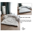 thumbnail image 4 of Dalazy Comfortable And Soft Cushion For Dogs - Provide Relaxation For Four-legged Companion Interactive Play Sofa Bed drak gray XS, 4 of 6