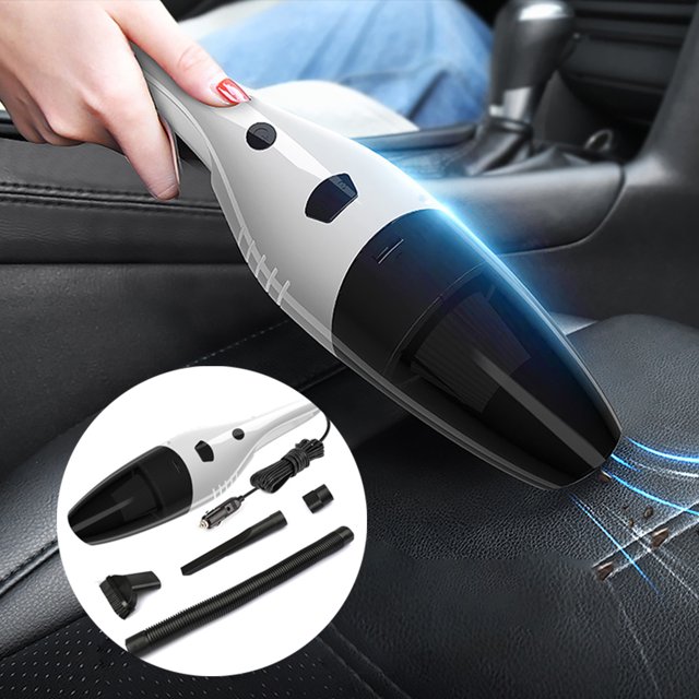 Up to 65% Off SMihono Vacuum Cleaner Handheld Vacuum With Washable Filter, 120W High Power, Quick Cleaning For Car