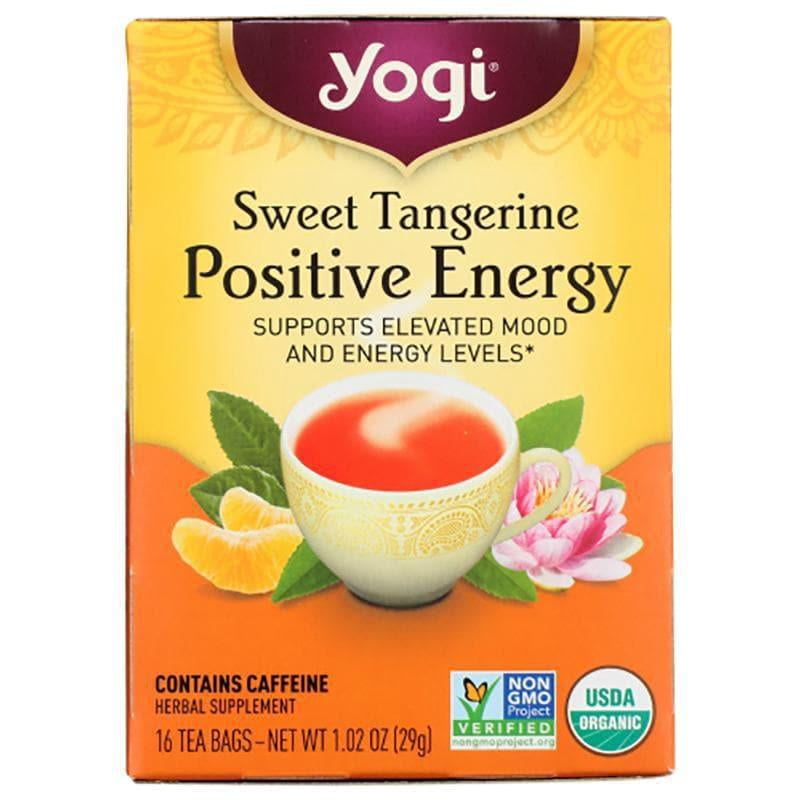 Yogi Tea - Sweet Tangerine Positive Energy, 16 Bags, 1.1 oz