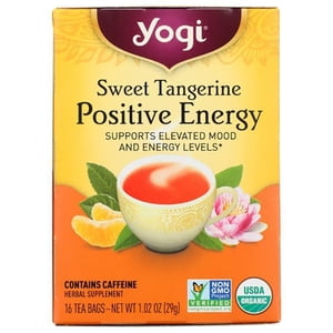Yogi Tea - Sweet Tangerine Énergie Positive, 16 Des sacs, 1.1 oz