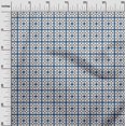thumbnail image 2 of oneOone Georgette Viscose Fabric Check Ikat Print Sewing Fabric BTY 42 Inch Wide, 2 of 4