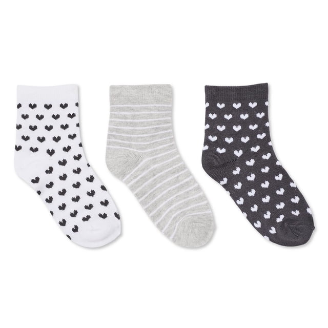 George Girls' Ankle Socks 3-Pack