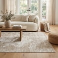thumbnail image 3 of Rug Branch Nomad Abstract Indoor Area Rug, Beige Cream, Modern - Living Room, Bedroom, Dining Room, and Kitchen, 3 of 7