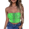 thumbnail image 1 of Tube Tops, Womens Printed Strapless Yoga Exercise Chest Wrap Pullover, 1 of 4