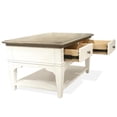 thumbnail image 4 of Bowery Hill Table Basse Rectangulaire en Bois Franc Massif Naturel avec Tablette Fixe 36 Pouces x 24 Pouces, 4 of 7