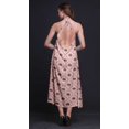 thumbnail image 3 of Bimba Robe de Plage Dos Nu Imprimée Géométrique pour Femmes Col Halter Long RayonDress-TTG, 3 of 6