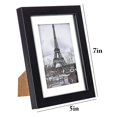 thumbnail image 4 of Cadre Photo Mural Moderne : 5 Pcs Cadre Photo 5 x 7 Pouces Cadre de Galerie avec Passe-Partout, 4 of 9
