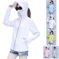 thumbnail image 2 of Coofit Women Skin Coat Breathable Lightweight Sun Protection Jacket Summer Jacket, 2 of 10