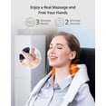thumbnail image 4 of ibreo Cordless Shiatsu Neck and Shoulder Massager with Heat, 6D Deep Tissue Kneading, Fast Heating Voice Prompt and Smart Memory, Gray, 4 of 10