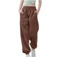 thumbnail image 1 of Plebaso Boys Girls Cinch Bottom Sweatpants Drawstring High Waisted Jogger Pants Athletic Running Pants, 1 of 6