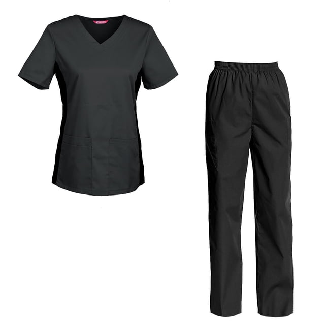Ensemble de Sarraus pour Femmes Haut de Sarrau et Pantalon Ensemble de Sarraus