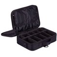 thumbnail image 1 of Étui Cosmétique Grande Capacité Portable Oxford Drap Artiste Sac de Rangement avec Diviseurs Réglables pour les Femmes, 1 of 11