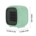 thumbnail image 2 of Chmadoxn Home Appliances Desktop Heater Small Household Mini Heating Heater Heating fan, 2 of 6