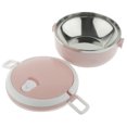thumbnail image 2 of jifeng Student Stainless Steel Thermal Lunch Box Portable Tiffin Bento Box Pink Pink01, 2 of 9