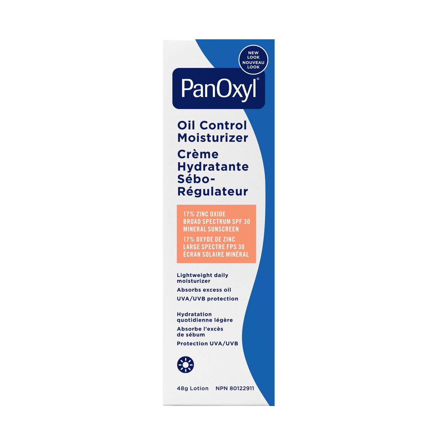 PanOxyl Oil Control Moisturizer SPF 30, Day Cream, Matte Finish