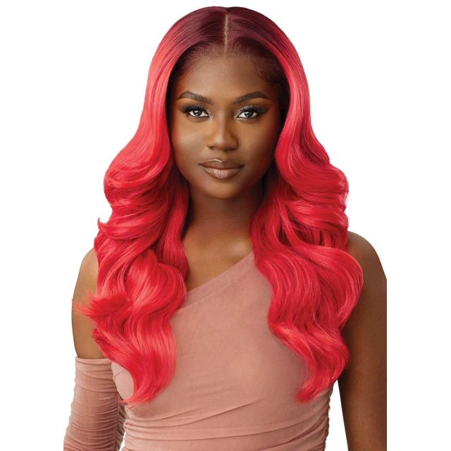 Outre Lace Front Wig - Perfect Hair Line 13X6 - Atlas (3DR4/CHESTNUT OMBRE)