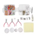 thumbnail image 4 of Loose Beads Jewelry Making Set, Decorations Jewelry Making Supplies Complete Set with Storage Box for Studio, 4 of 7
