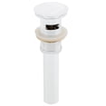 thumbnail image 2 of 18.25-in. W CUPC Rectangle Bathroom Undermount Sink Set In White - White Hardware - Overflow Drain Incl. AI-24827, 2 of 7
