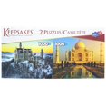thumbnail image 1 of Set of 2 Keepsakes 1000 Piece Jigsaw Puzzles | Neuschwanstein Castle / Taj Mahal, 1 of 2