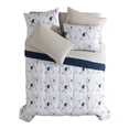 thumbnail image 1 of Mainstays Mystical Cards 7-Piece Bed in a Bag Set, Queen – Back to School!, 1 of 4